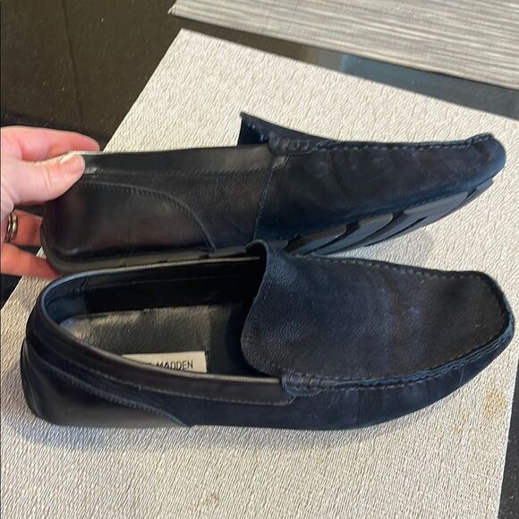 Steve Madden Men's Black Loafers - Picture 1 of 4